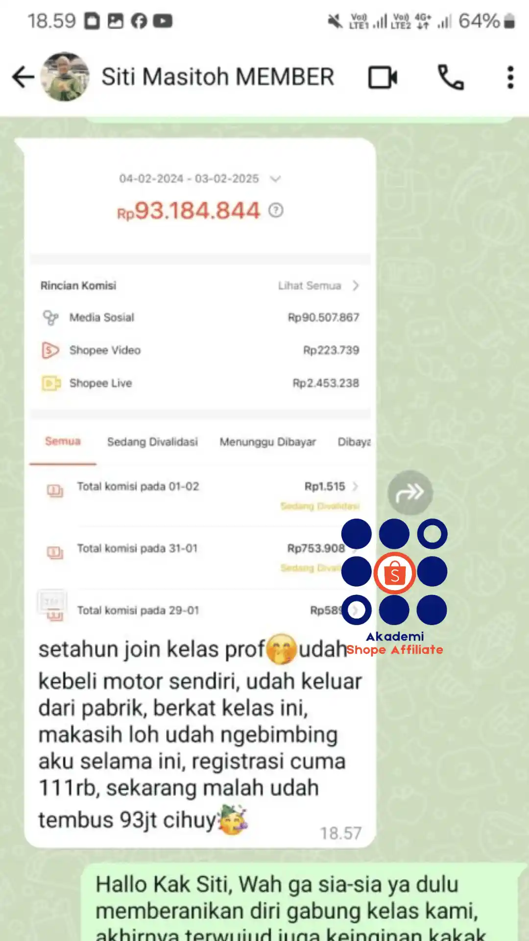 Testimonial Hesti S.